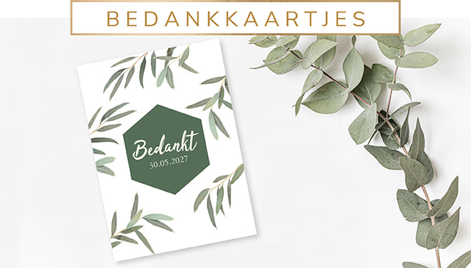 Bedankkaartjes