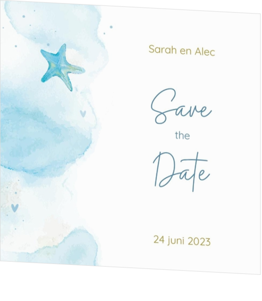 Save/Change the date kaarten - trouwkaart 212007-01