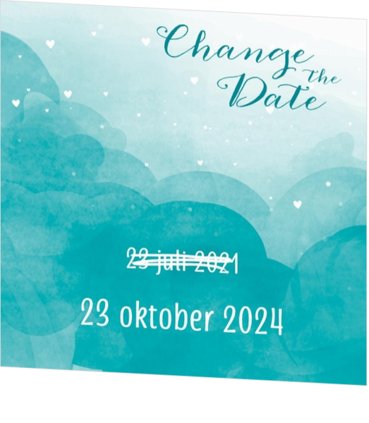 Save/Change the date kaarten - trouwkaart LCT179_ck