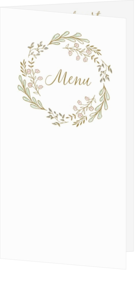 Menukaarten voor jullie bruiloft - trouwkaart LCT143_mk