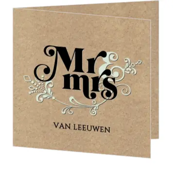 Mr & Mrs 124001BA