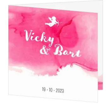 Aquarel met cupido 124044BA