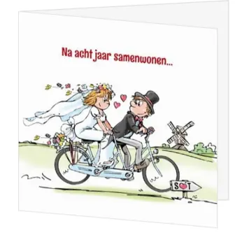 Liefdespaar op de tandem