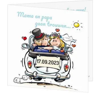 Papa en mama gaan trouwen 127017