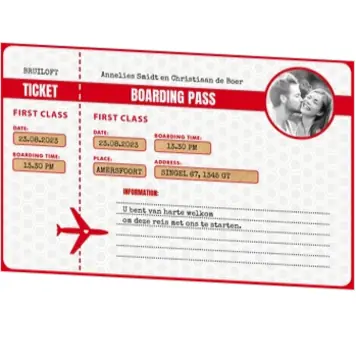 Vliegticket 126009BEA