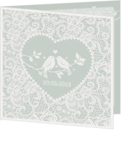 Retro en Vintage trouwkaarten - trouwkaart 202036-00
