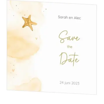 Save the Date - Goudgeel Strand