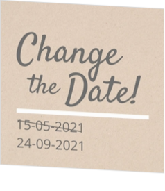 Save/Change the date kaarten - trouwkaart LCT208_ck
