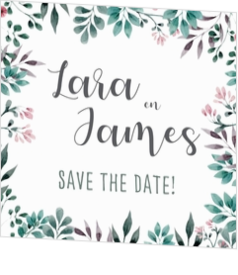Save the date Botanical