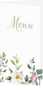 Menukaarten voor jullie bruiloft - trouwkaart LCT265_mk