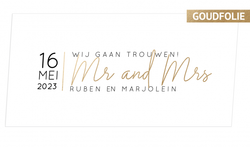 Bruiloft uitnodigingen collectie - trouwkaart 212014-00