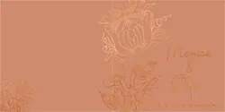 Huwelijkskaart - Chic bloemmotief