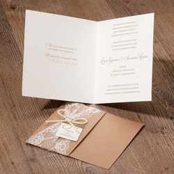 Bruiloft uitnodigingen collectie - trouwkaart 620032