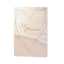Menukaarten voor jullie bruiloft - trouwkaart 7296013