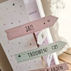 Trouwkaart Wegwijzer