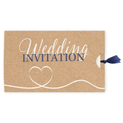Bruiloft uitnodigingen collectie - trouwkaart LCT156