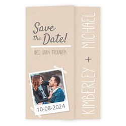 Bruiloft uitnodigingen collectie - trouwkaart LCT208