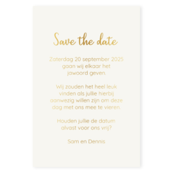 Save/Change the date kaarten - trouwkaart LCT303_ak