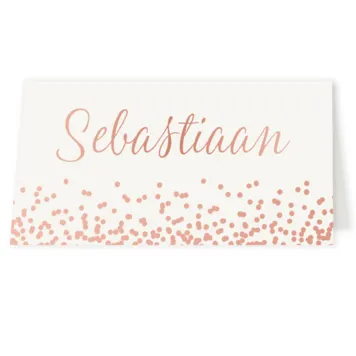 Tafelkaart stippen
