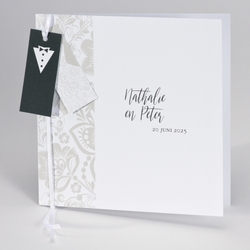 Bruiloft uitnodigingen collectie - trouwkaart 108058