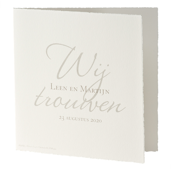 Trouwkaarten Typisch Hollands thema - trouwkaart 303057