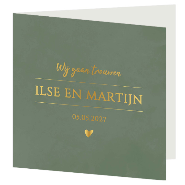 La Carte Trouwcollectie - trouwkaart LCM589