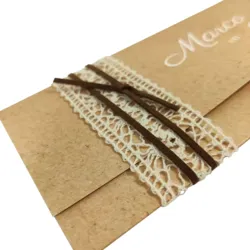 Hoesje kant met suede