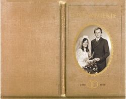 Trouwboekje sepia