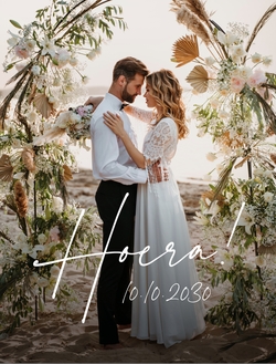 Wijnetiket met Eigen Foto | Hoera! Design